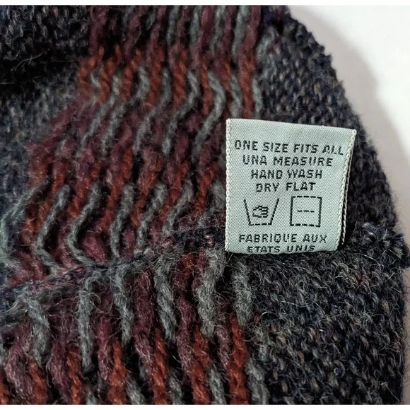Vintage Christian‎ Dior Winter Hat Beanie Style Multicolor READ